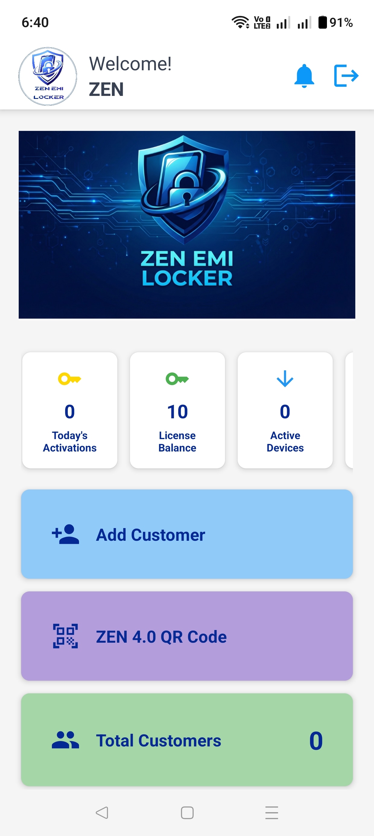ZEN EMI Locker app screenshot screenshot3.jpg